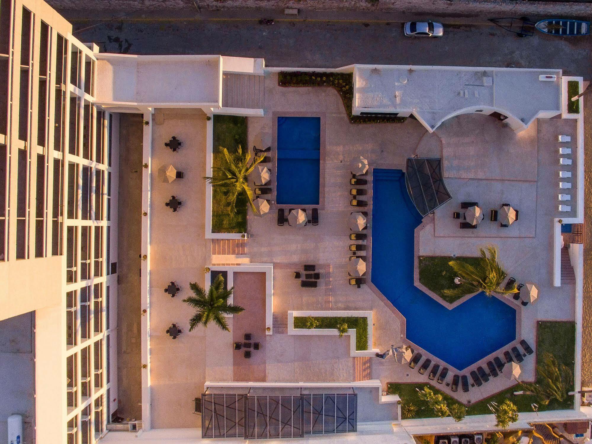 Ocean View Beach Hotel Mazatlan Dış mekan fotoğraf